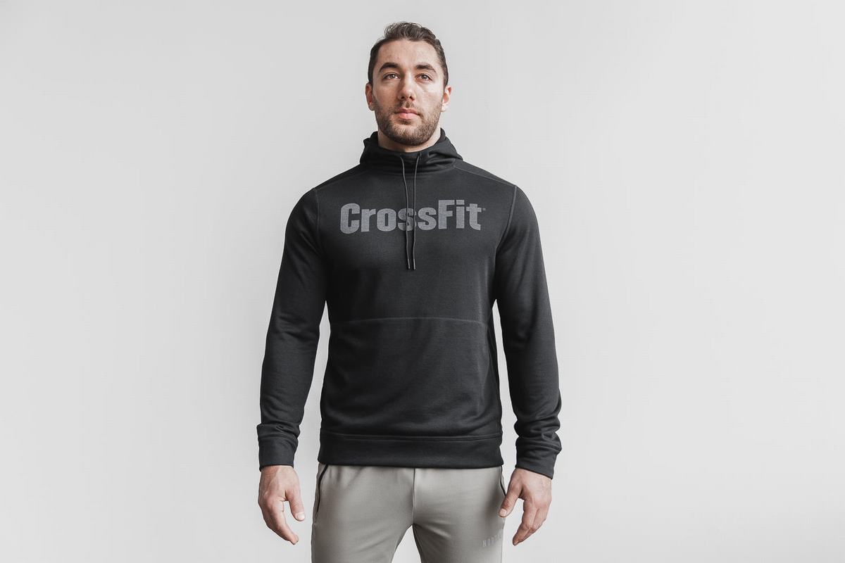 Nobull Crossfit® Men's Hoodie Black | Australia (CM4958)